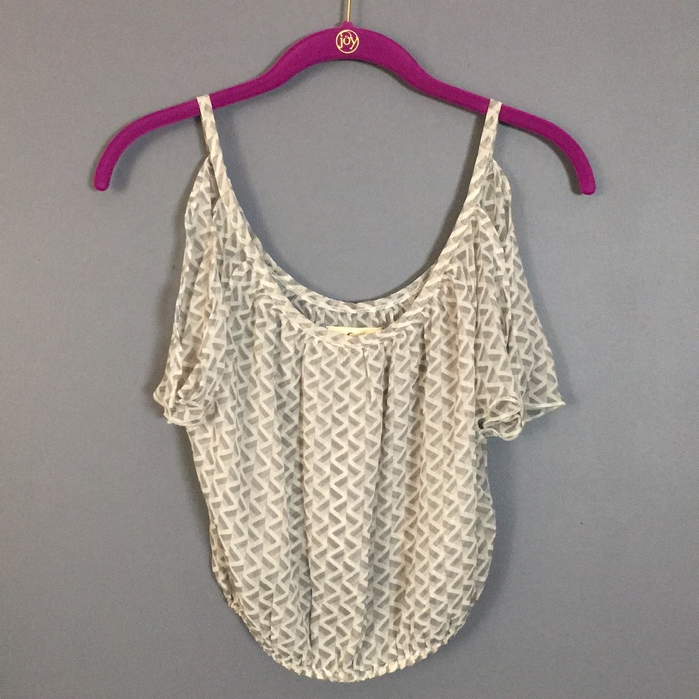 Hollister crop top (small)